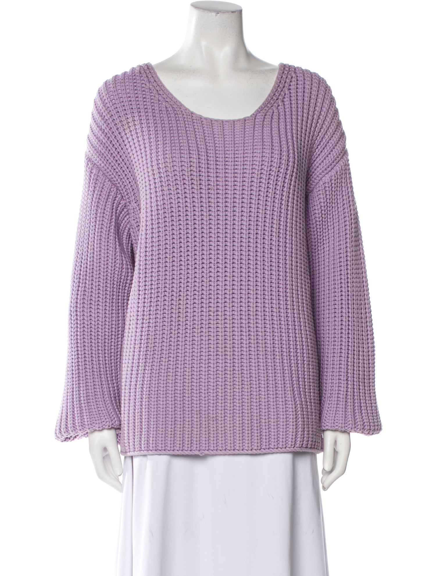 Mansur Gavriel Scoop Neck Sweater