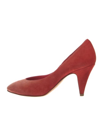 Mansur Gavriel Suede D'Orsay Pumps