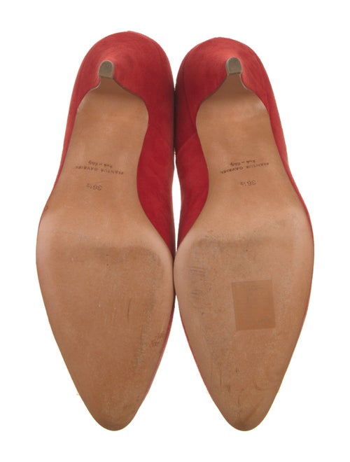 Mansur Gavriel Suede D'Orsay Pumps