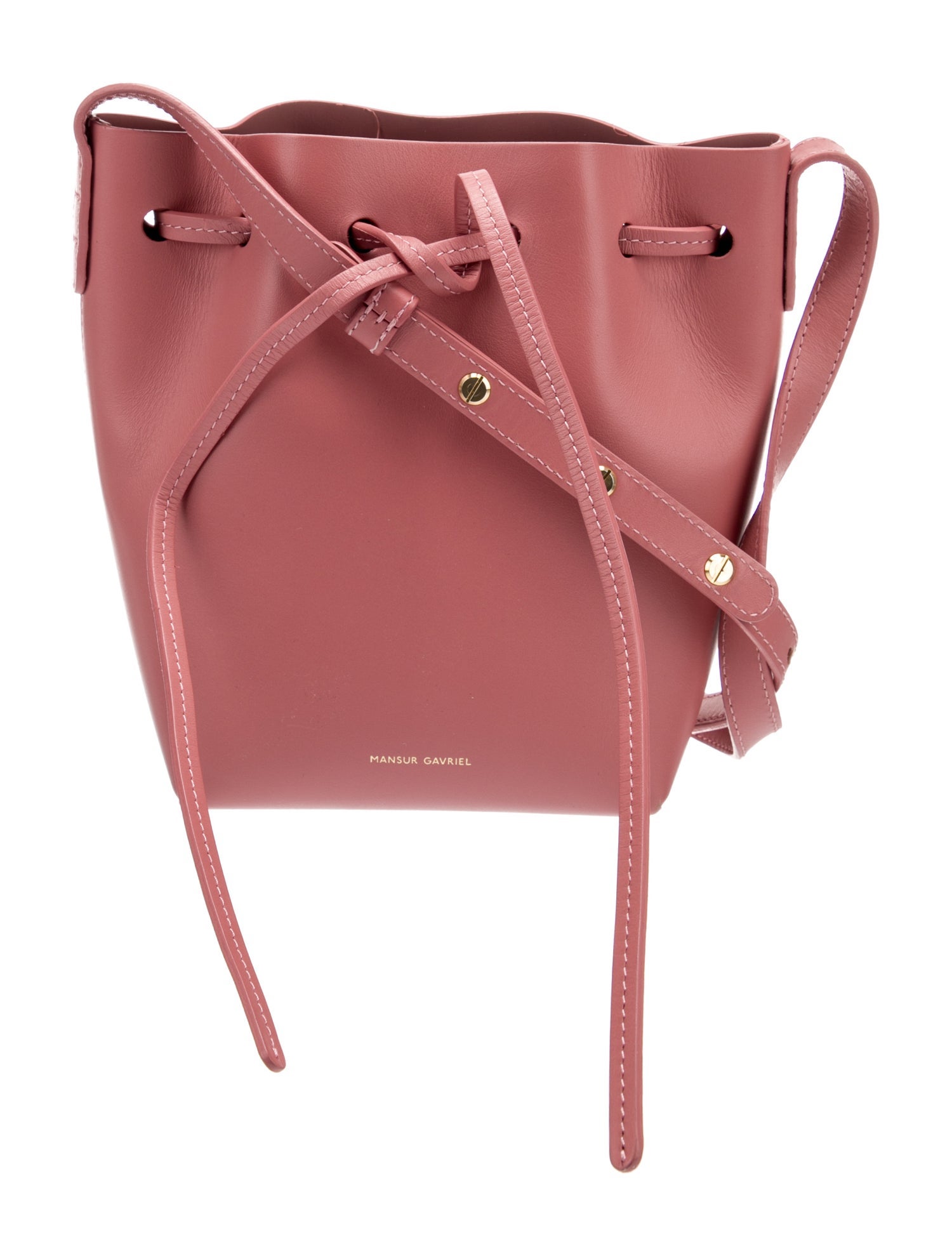 Mansur Gavriel Leather Bucket Bag