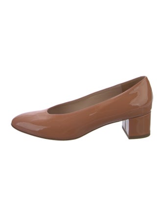 Mansur Gavriel Patent Leather Pumps