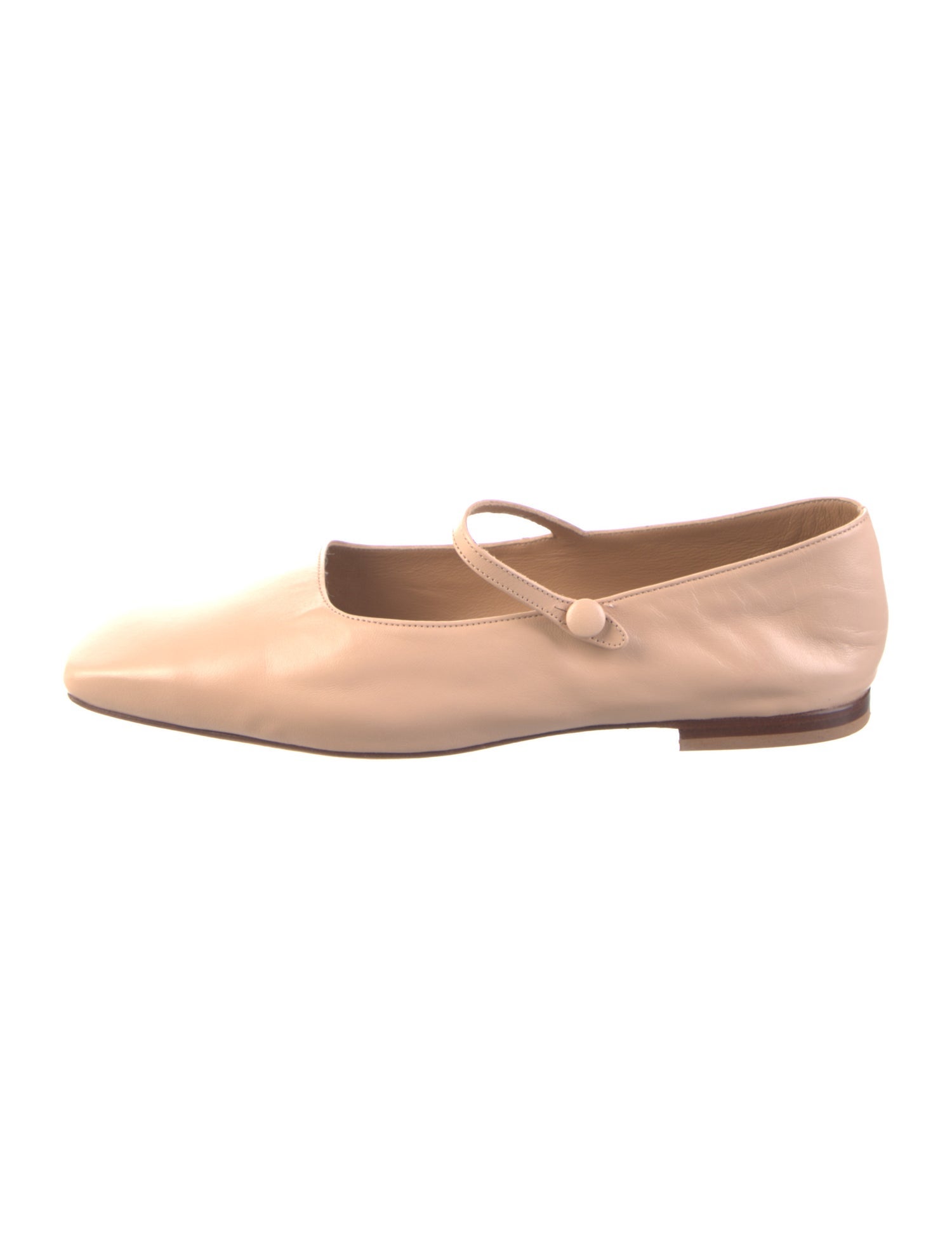 Mansur Gavriel Leather Mary Jane Flats