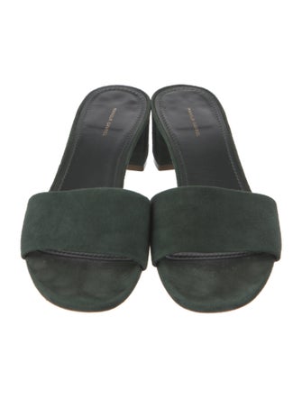 Mansur Gavriel Suede Slides