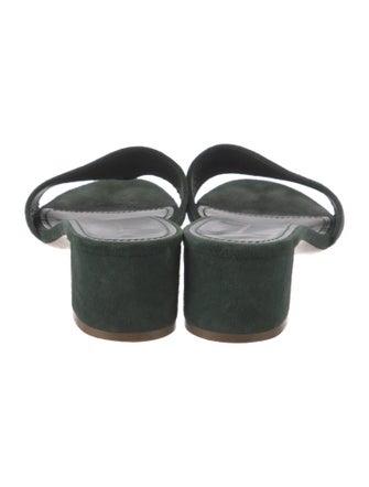 Mansur Gavriel Suede Slides
