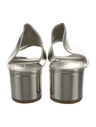 Mansur Gavriel Patent Leather Slides