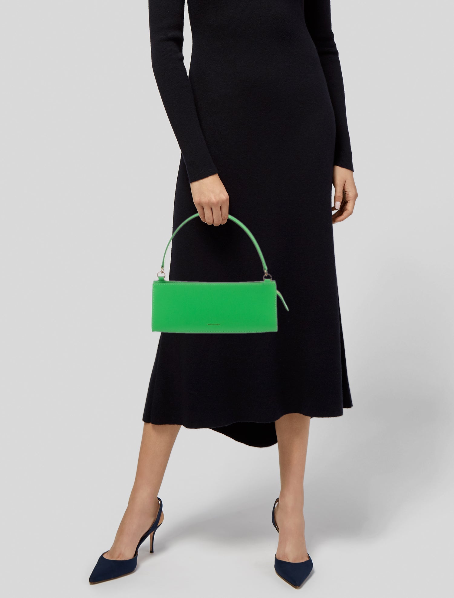 Mansur Gavriel Leather Top Handle Bag