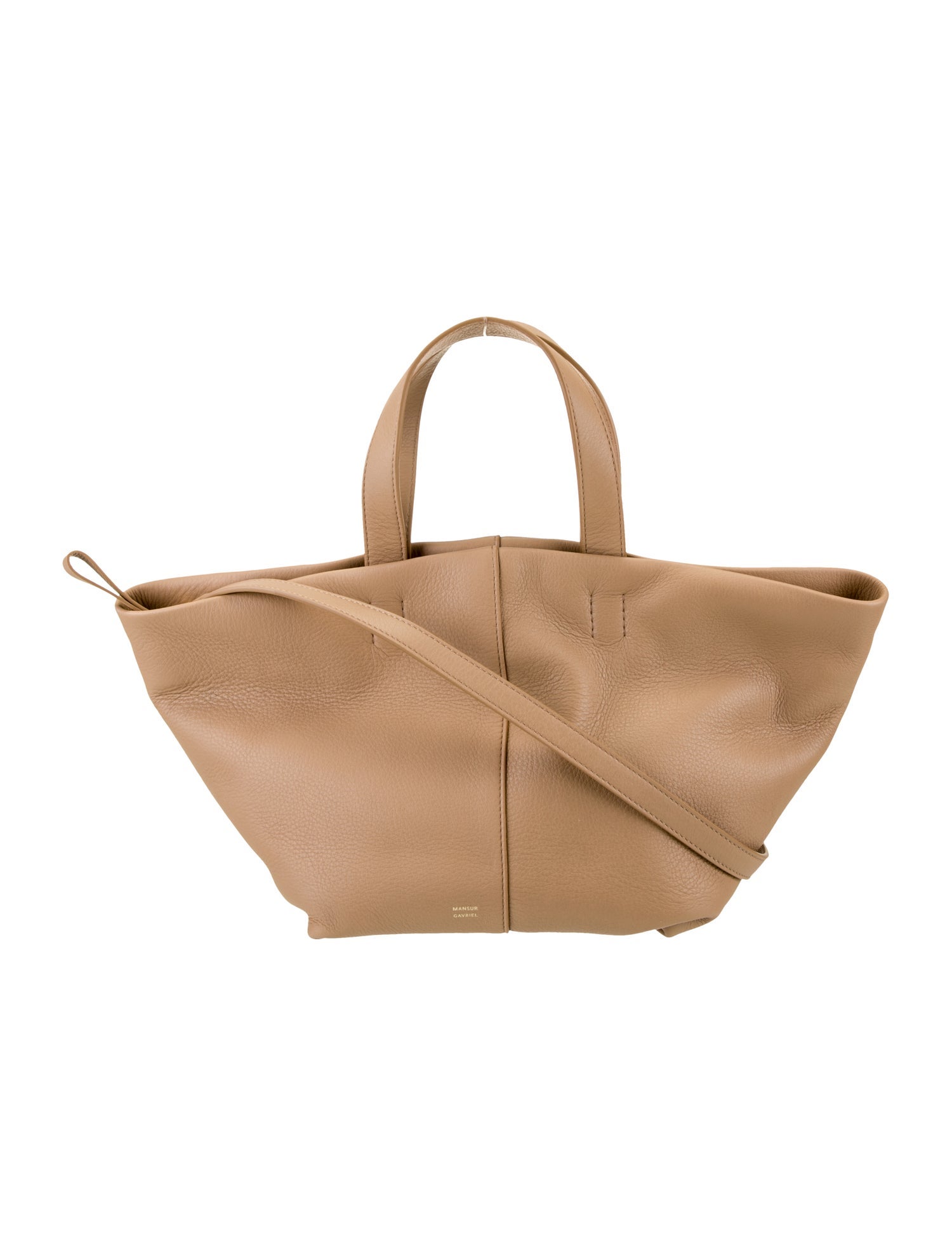 Mansur Gavriel Leather Weekender Bag