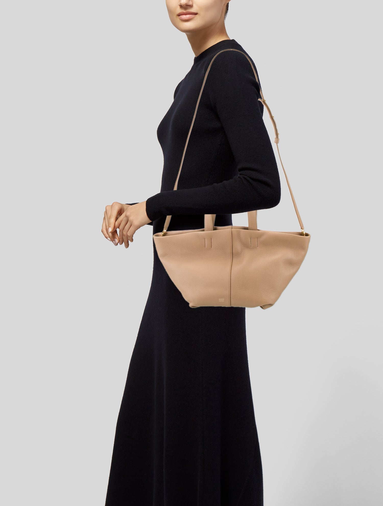 Mansur Gavriel Leather Weekender Bag
