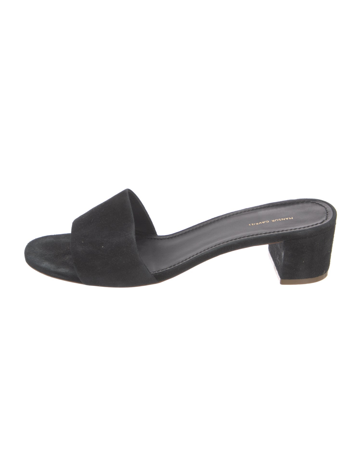 Mansur Gavriel Suede Slides