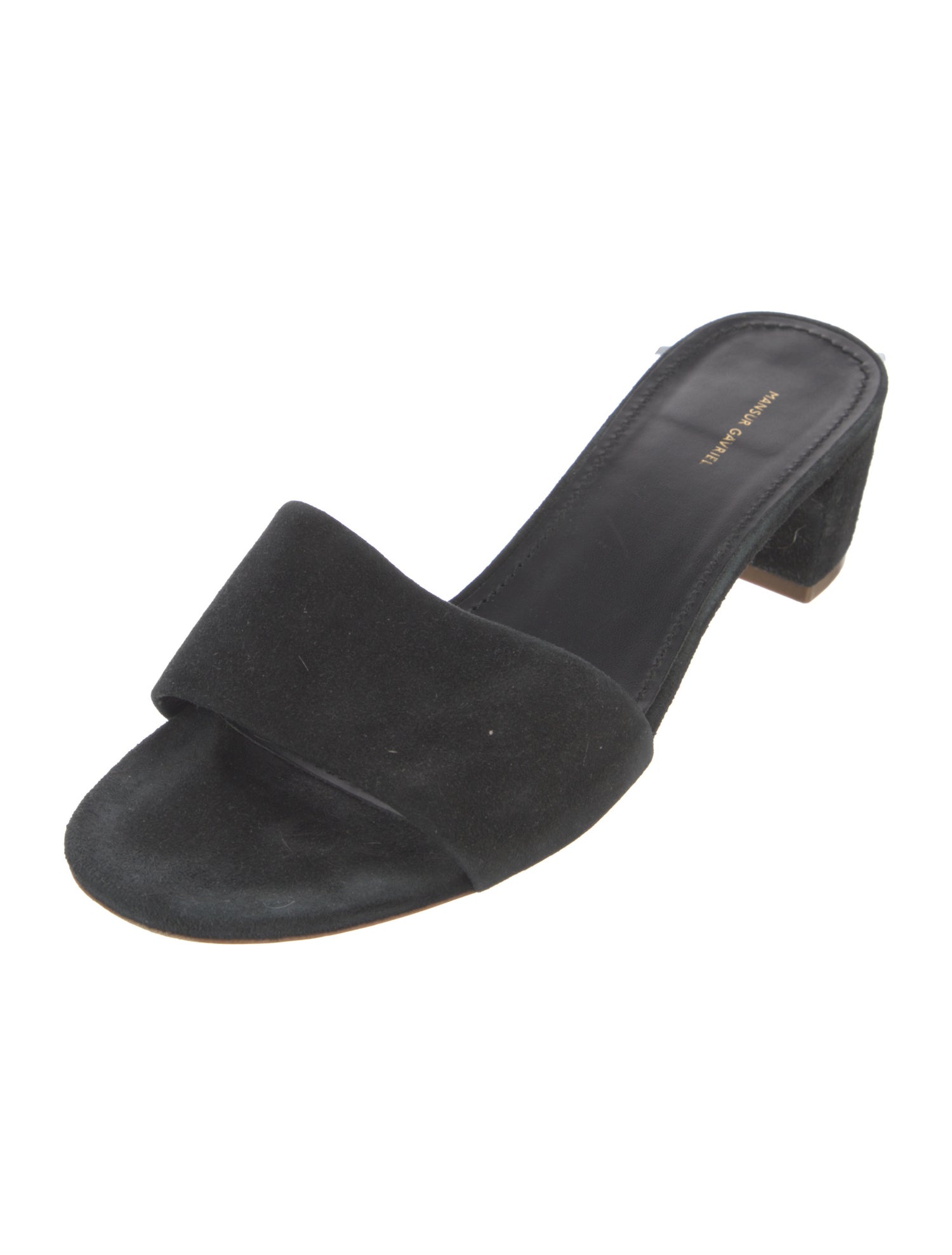 Mansur Gavriel Suede Slides