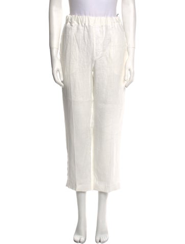 Mansur Gavriel Pants Linen Straight Leg S