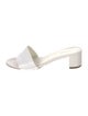 Mansur Gavriel Leather Slides