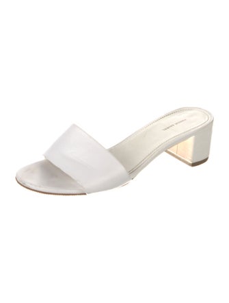 Mansur Gavriel Leather Slides