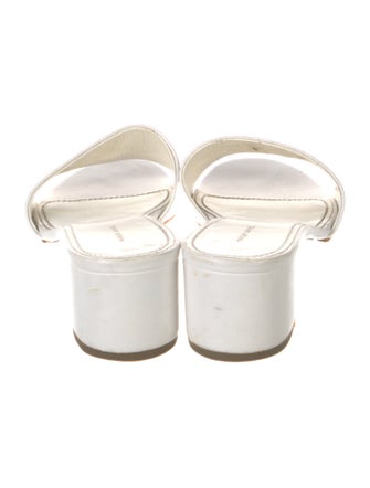 Mansur Gavriel Leather Slides