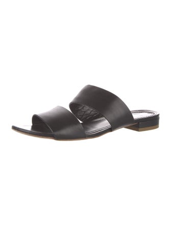 Mansur Gavriel Leather Slides