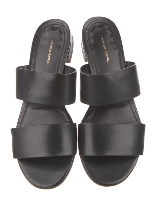 Mansur Gavriel Leather Slides