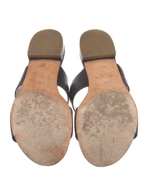 Mansur Gavriel Leather Slides