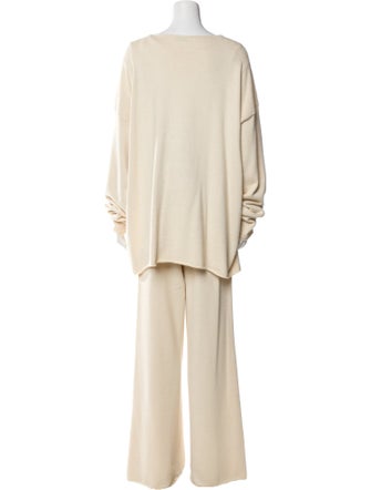 Mansur Gavriel Alpaca Pant Set