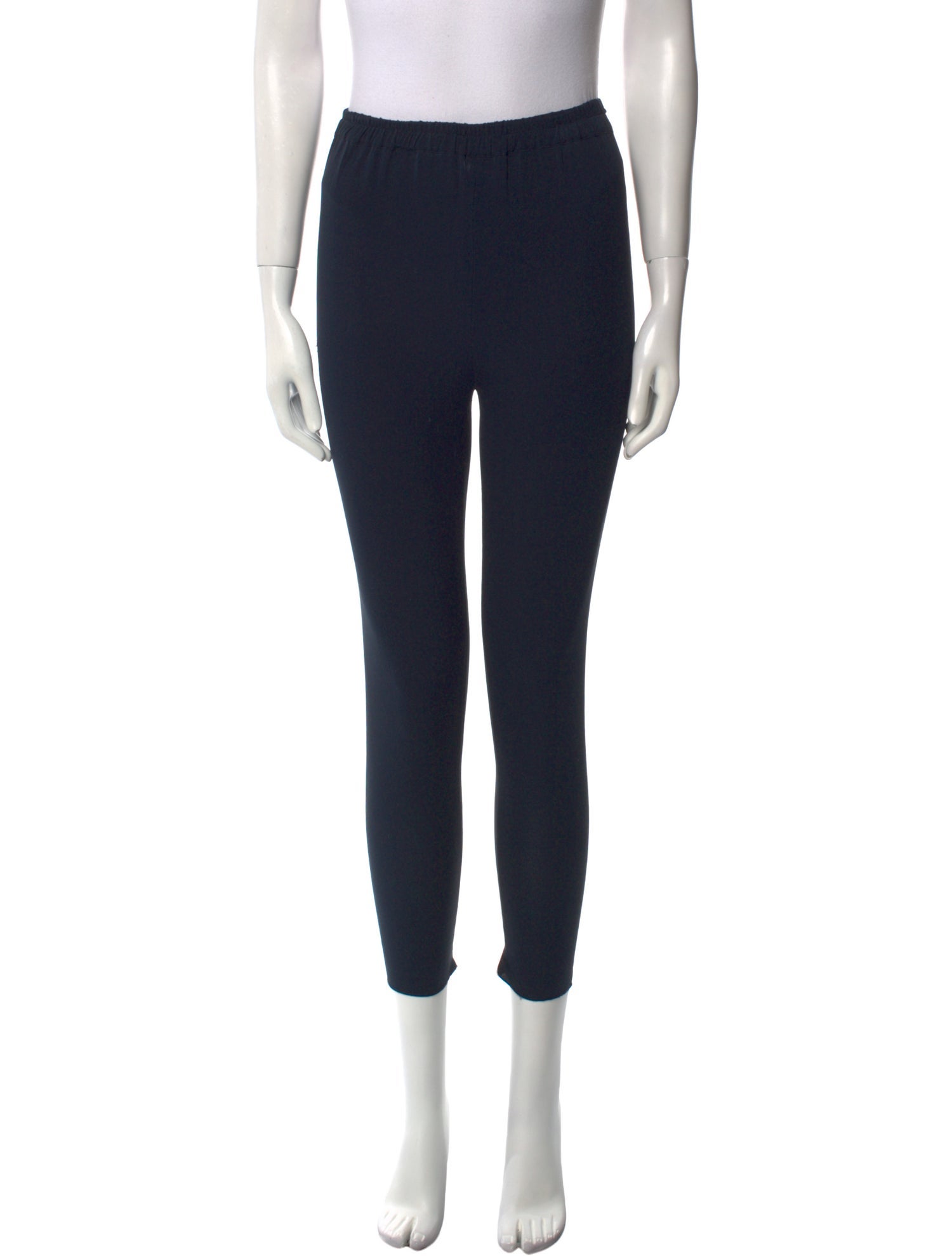 Mansur Gavriel Silk Skinny Leg Pants