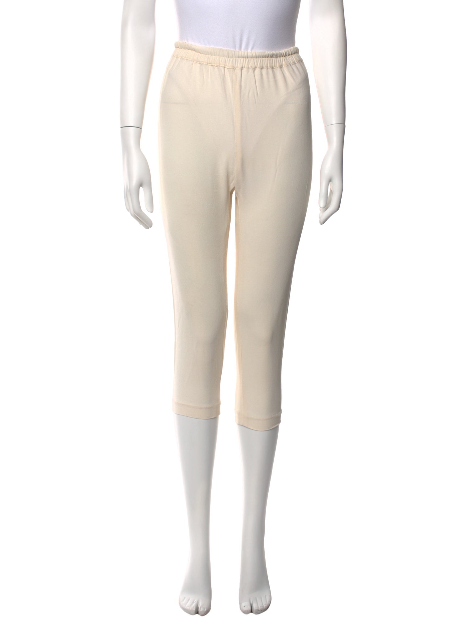 Mansur Gavriel Linen Skinny Leg Pants