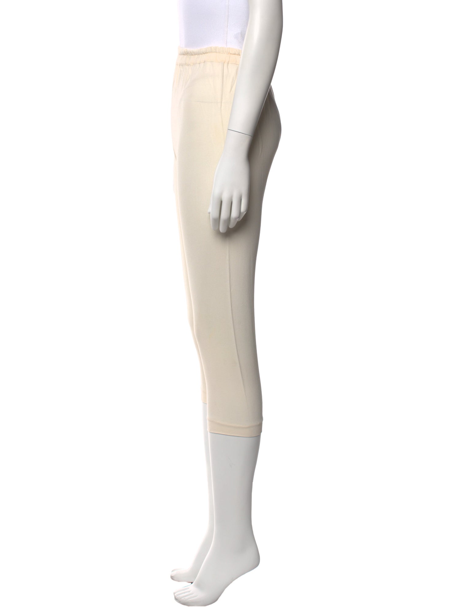 Mansur Gavriel Linen Skinny Leg Pants