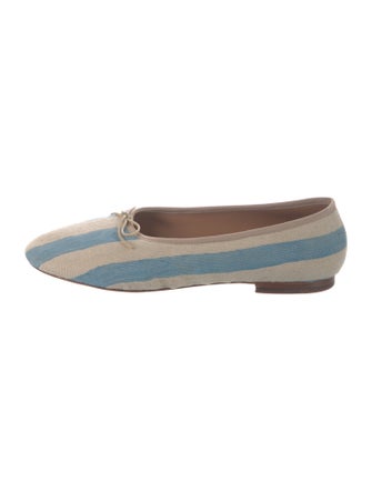 Mansur Gavriel Striped Ballet Flats