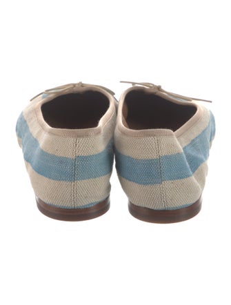 Mansur Gavriel Striped Ballet Flats