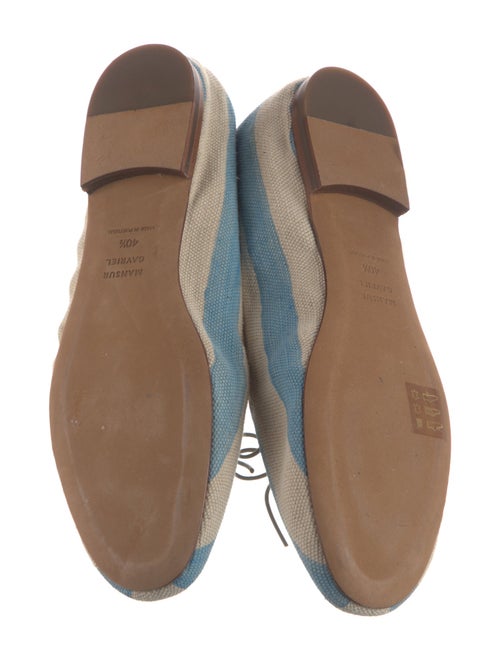 Mansur Gavriel Striped Ballet Flats