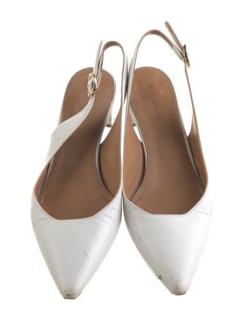 Mansur Gavriel Leather Slingback Pumps