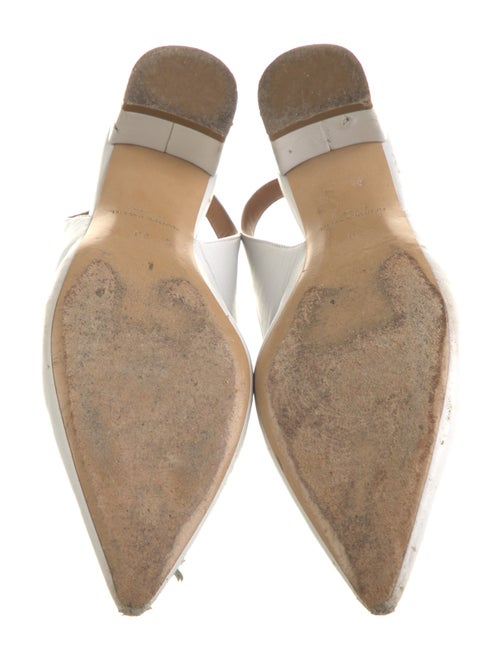 Mansur Gavriel Leather Slingback Pumps