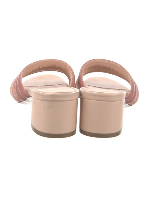 Mansur Gavriel Leather Slides
