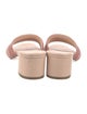 Mansur Gavriel Leather Slides