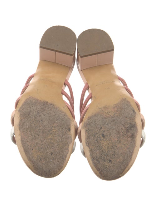 Mansur Gavriel Leather Slides