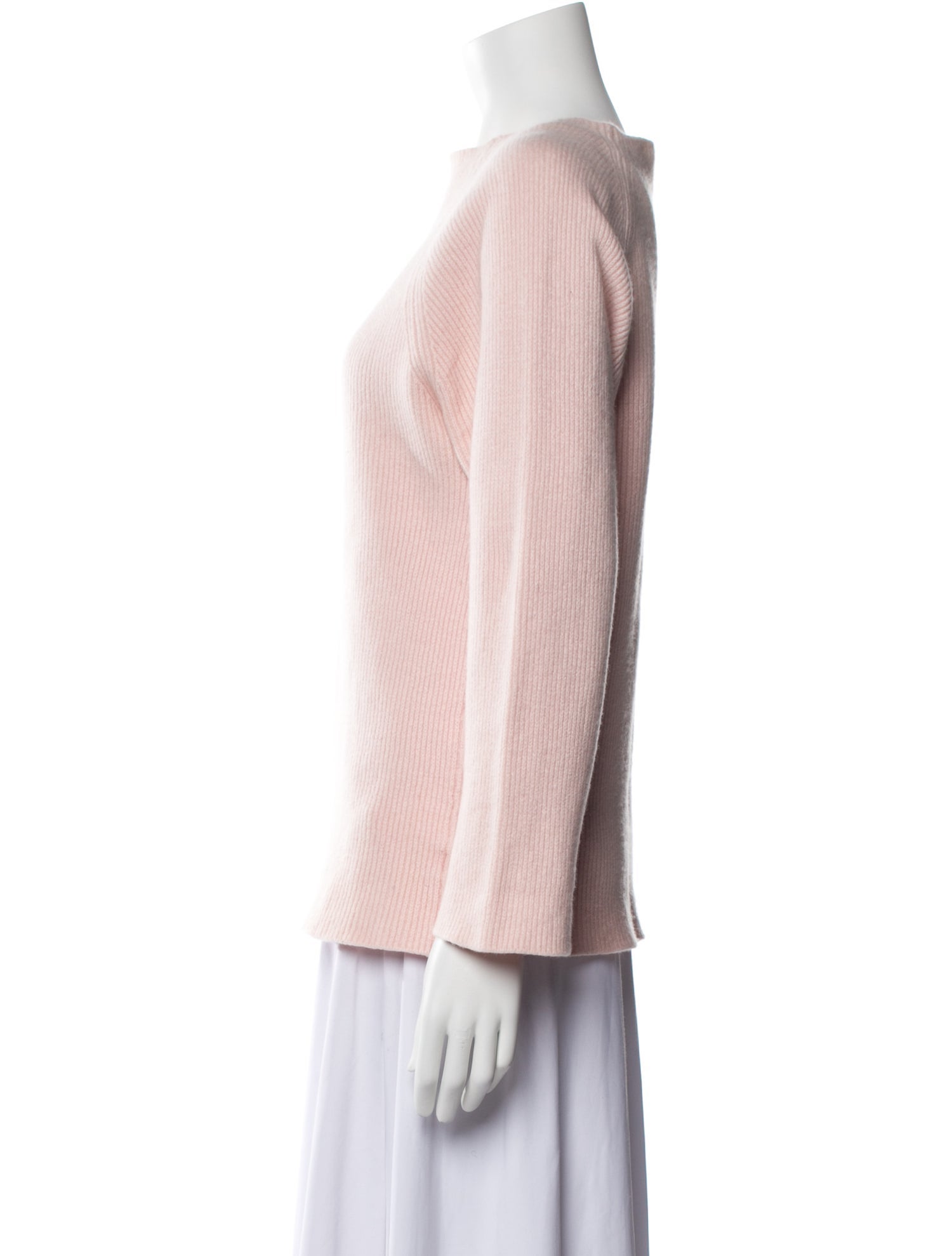 Mansur Gavriel Cashmere Bateau Neckline Sweater