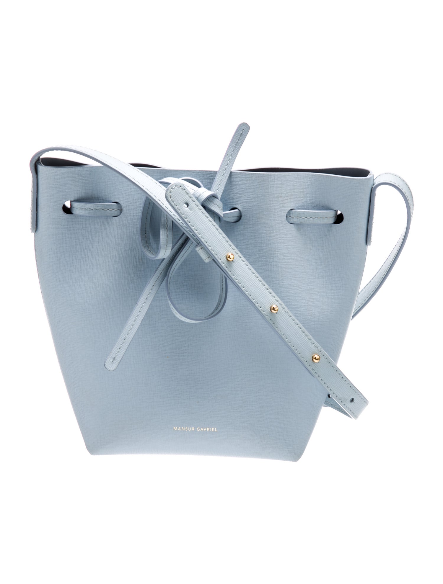 Mansur Gavriel Leather Bucket Bag