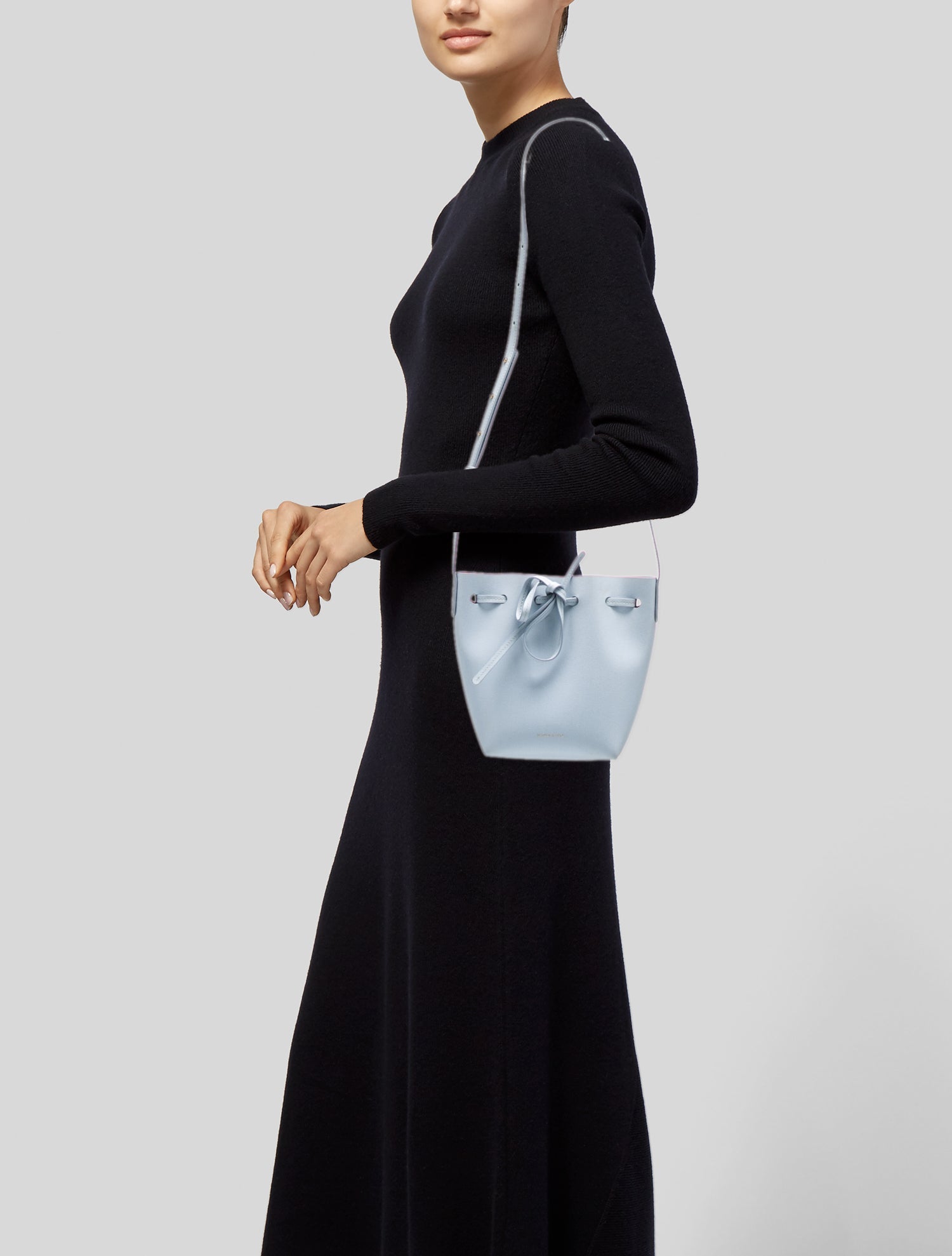 Mansur Gavriel Leather Bucket Bag