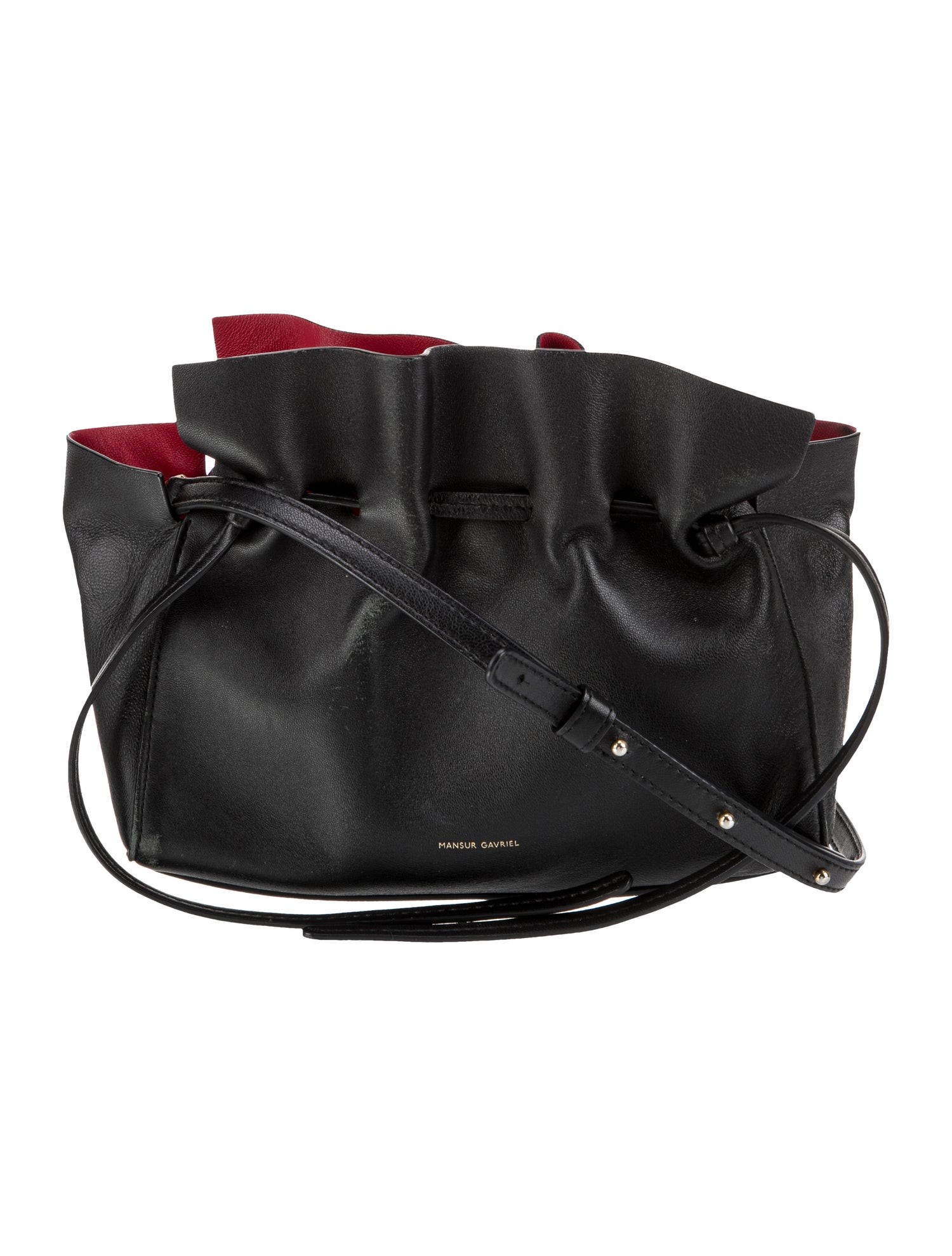 Mansur Gavriel Leather Bucket Bag
