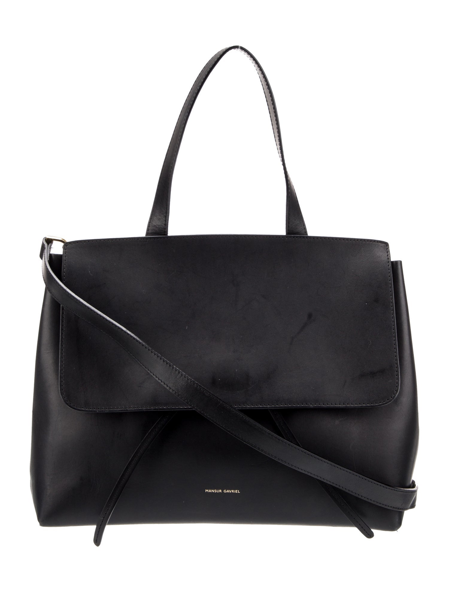 Mansur Gavriel Leather Top Handle Bag
