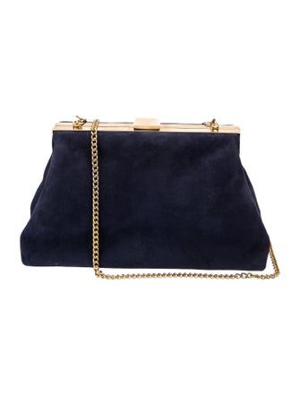 Mansur Gavriel Suede Evening Bag