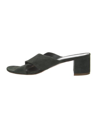 Mansur Gavriel Suede Slides