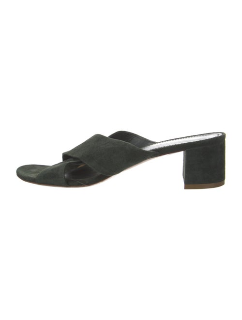 Mansur Gavriel Suede Slides