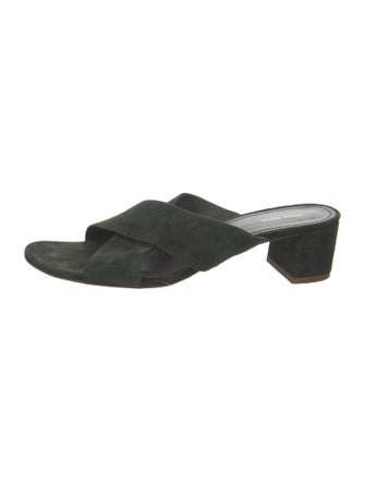 Mansur Gavriel Suede Slides