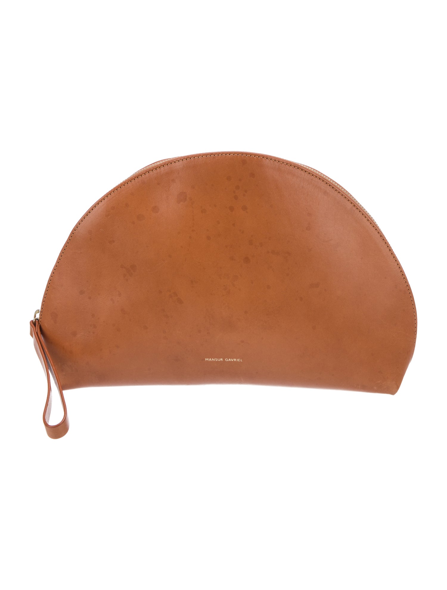 Mansur Gavriel Leather Clutch