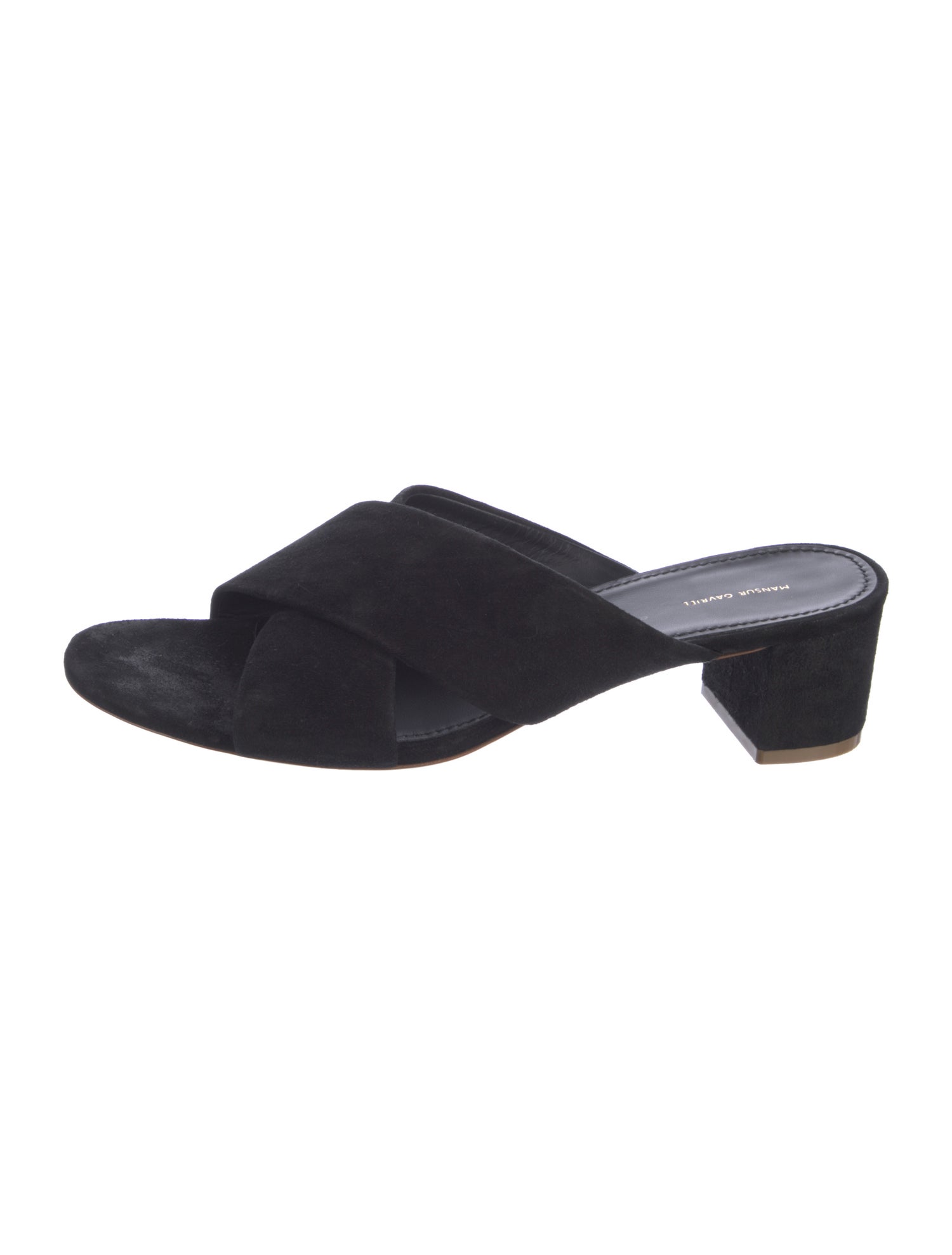 Mansur Gavriel Suede Slides