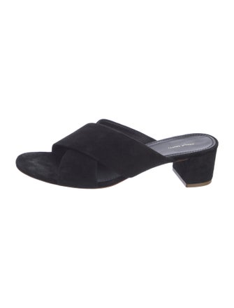 Mansur Gavriel Suede Slides