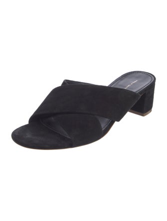 Mansur Gavriel Suede Slides