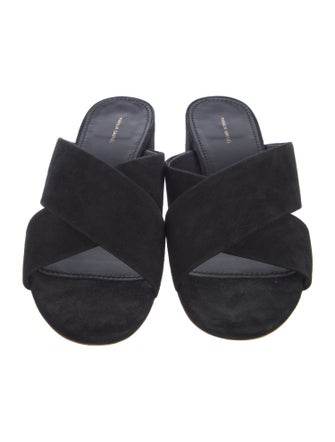 Mansur Gavriel Suede Slides