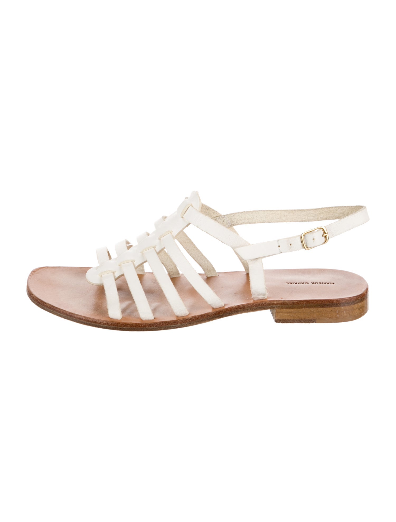 Mansur Gavriel Leather Gladiator Sandals