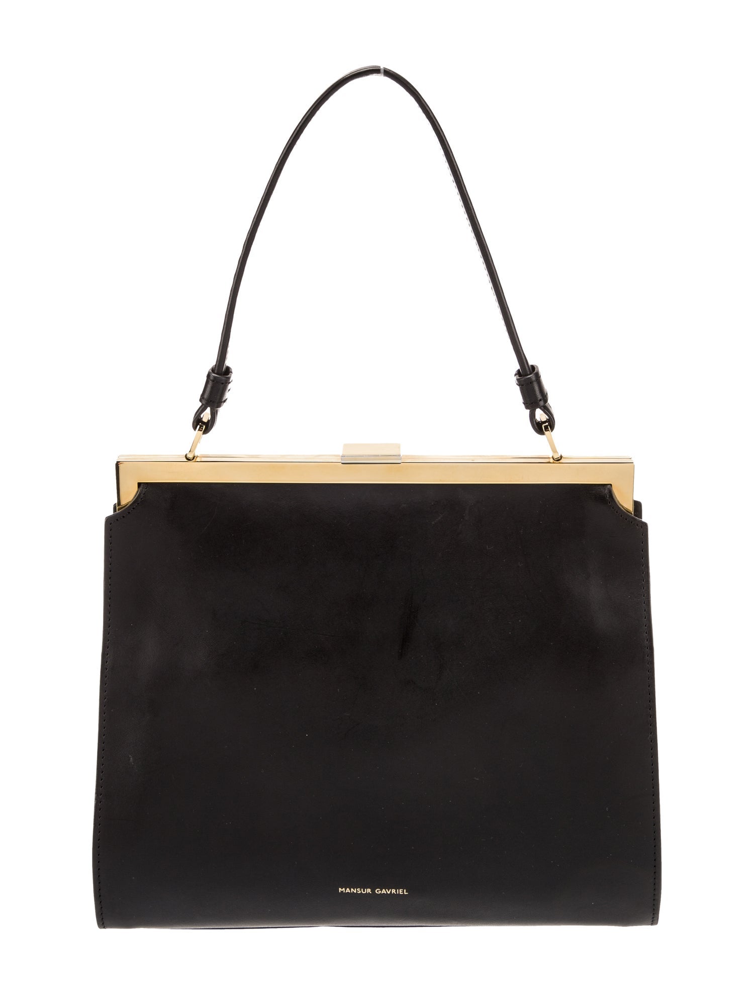 Mansur Gavriel Leather Top Handle Bag