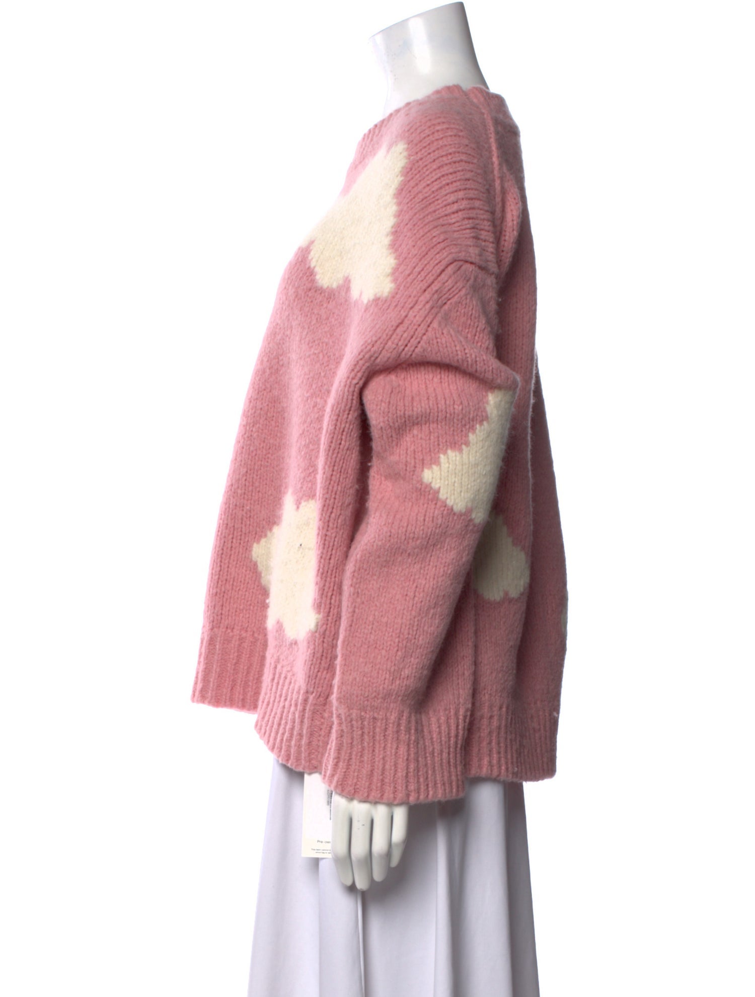 Mansur Gavriel Alpaca Printed Sweater